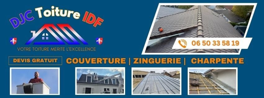 Couvreur Ile De France, DJC Toiture IDF banniere